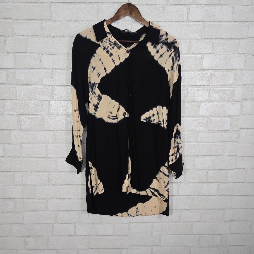 Missguided button down top